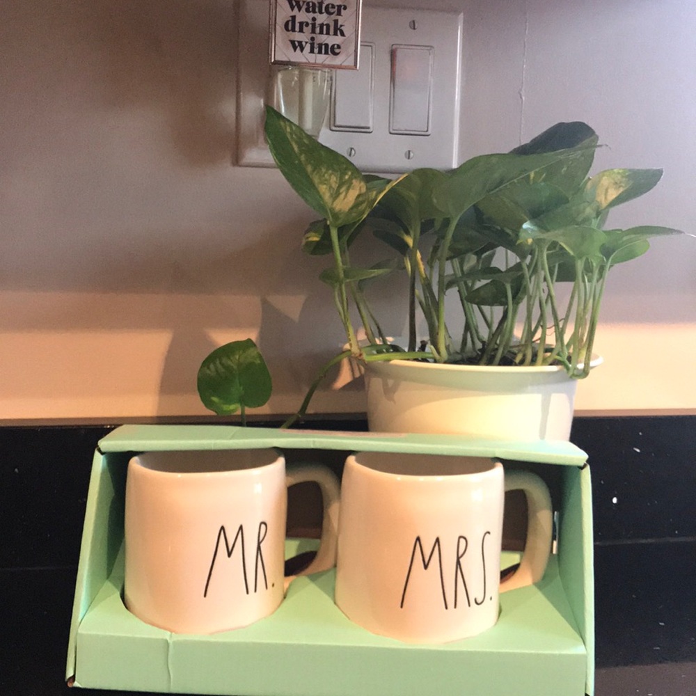 Rae Dunn Mr. & Mrs. Mugs
